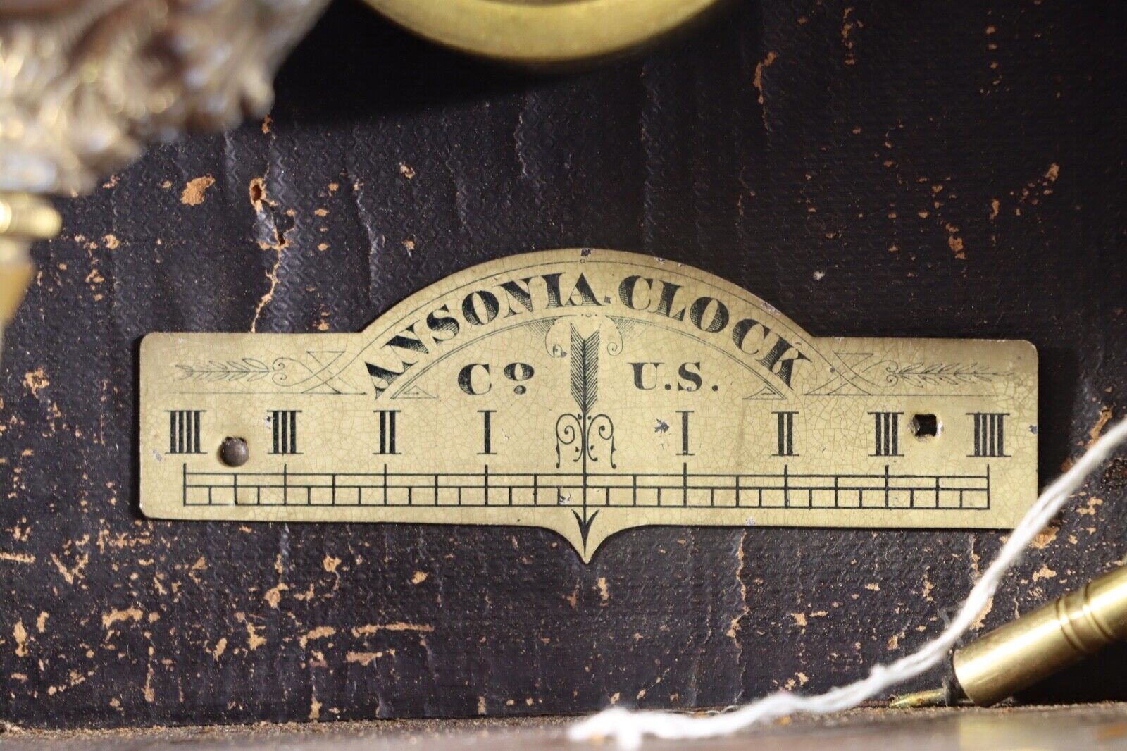 Ansonia Clock Company Mantle Clock 1800's Wind Chime