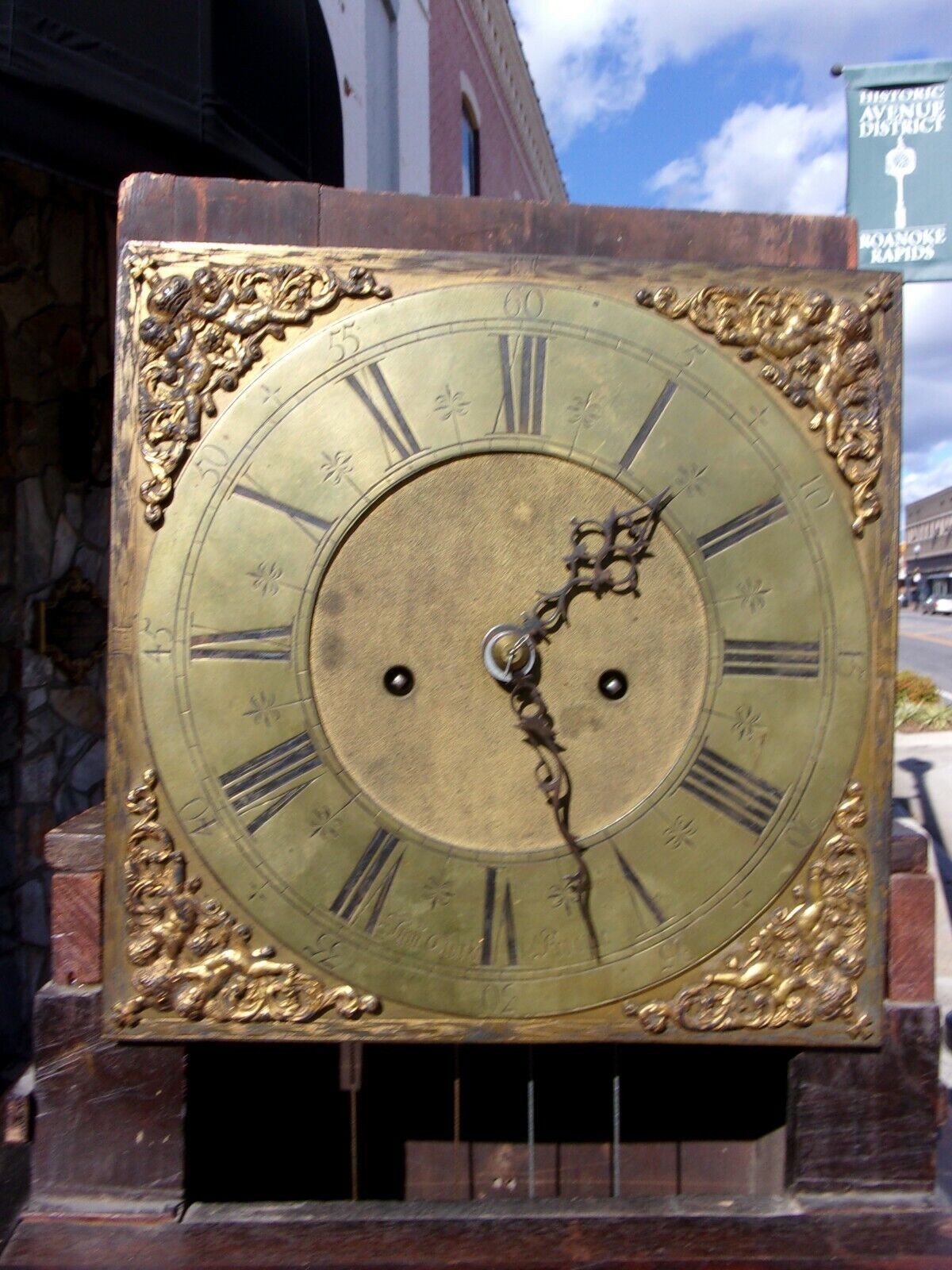 18th Century English Mahogany Tall Case Clock