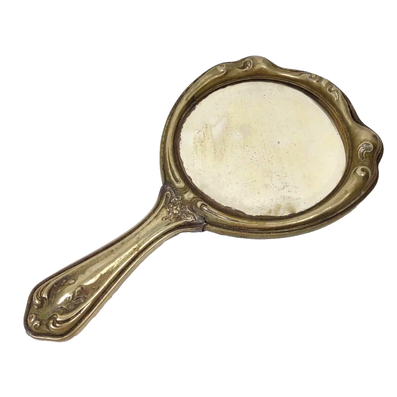 Gorham Silver Art Nouveau Vanity Mirror, 1900's