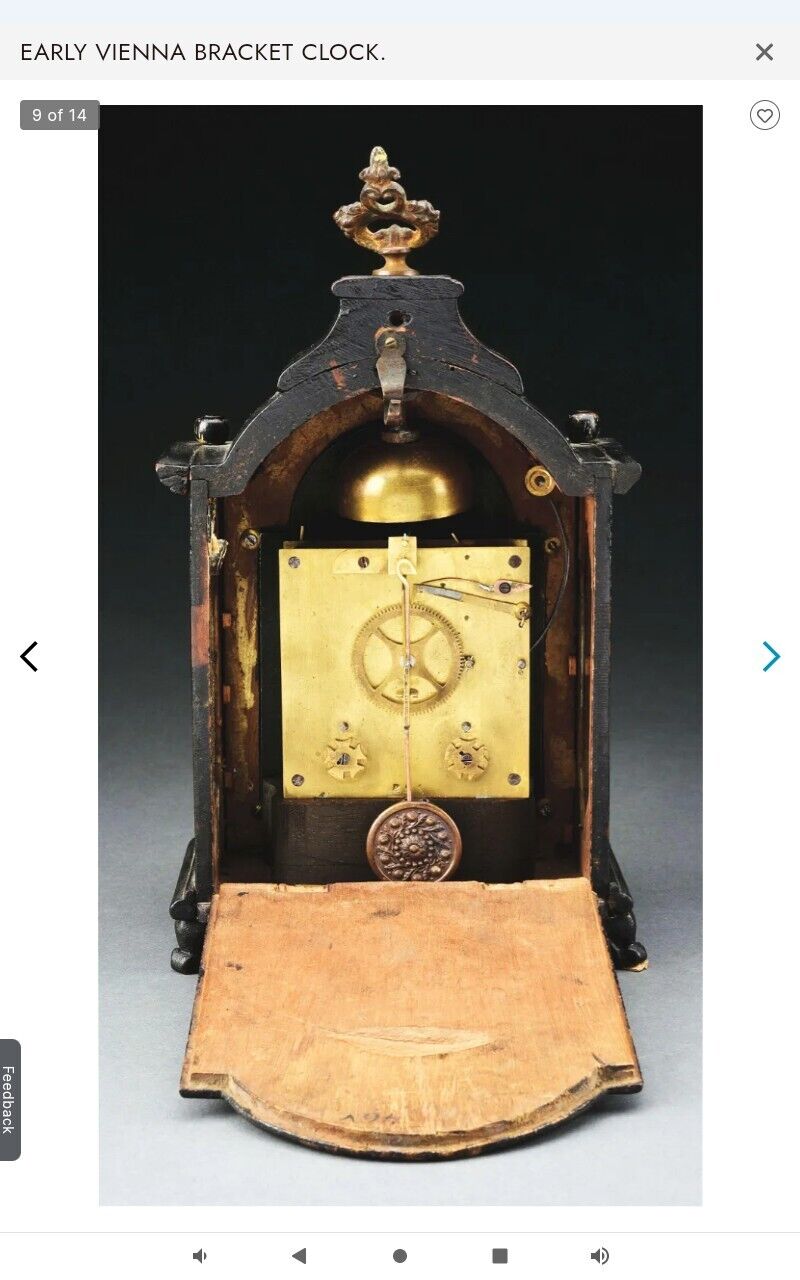 Early 19th Century Viennese Bracket Clock – Antique