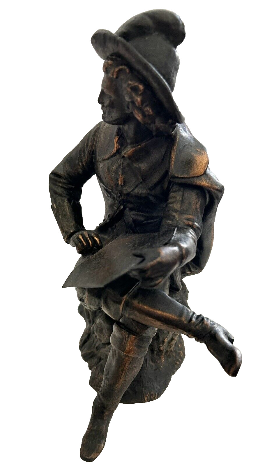 1800's Bronze Frontiersman Statue - Excellent Quality