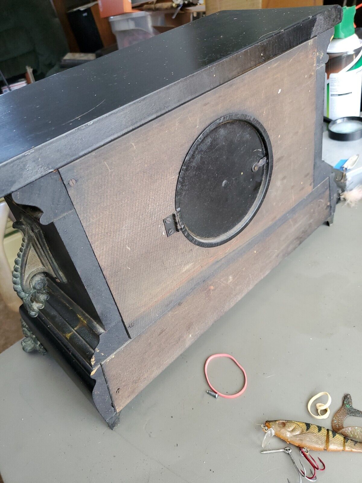 1800's E. Ingraham Company Mantel Clock, Key Included