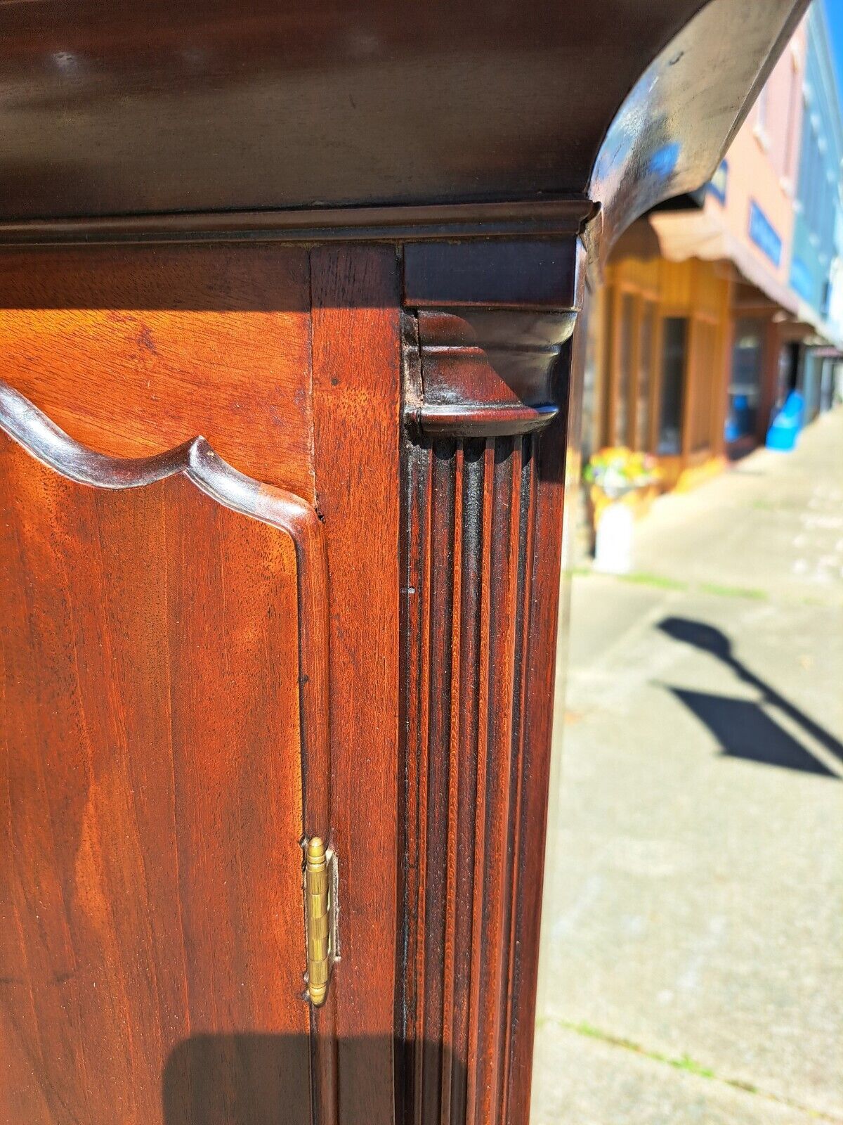 Scottish Mahogany Tall Case Clock from 18th Century