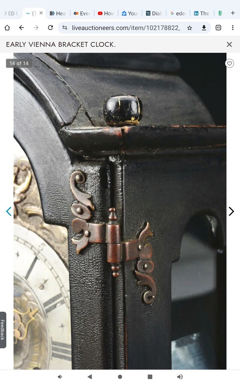 Early 19th Century Viennese Bracket Clock – Antique