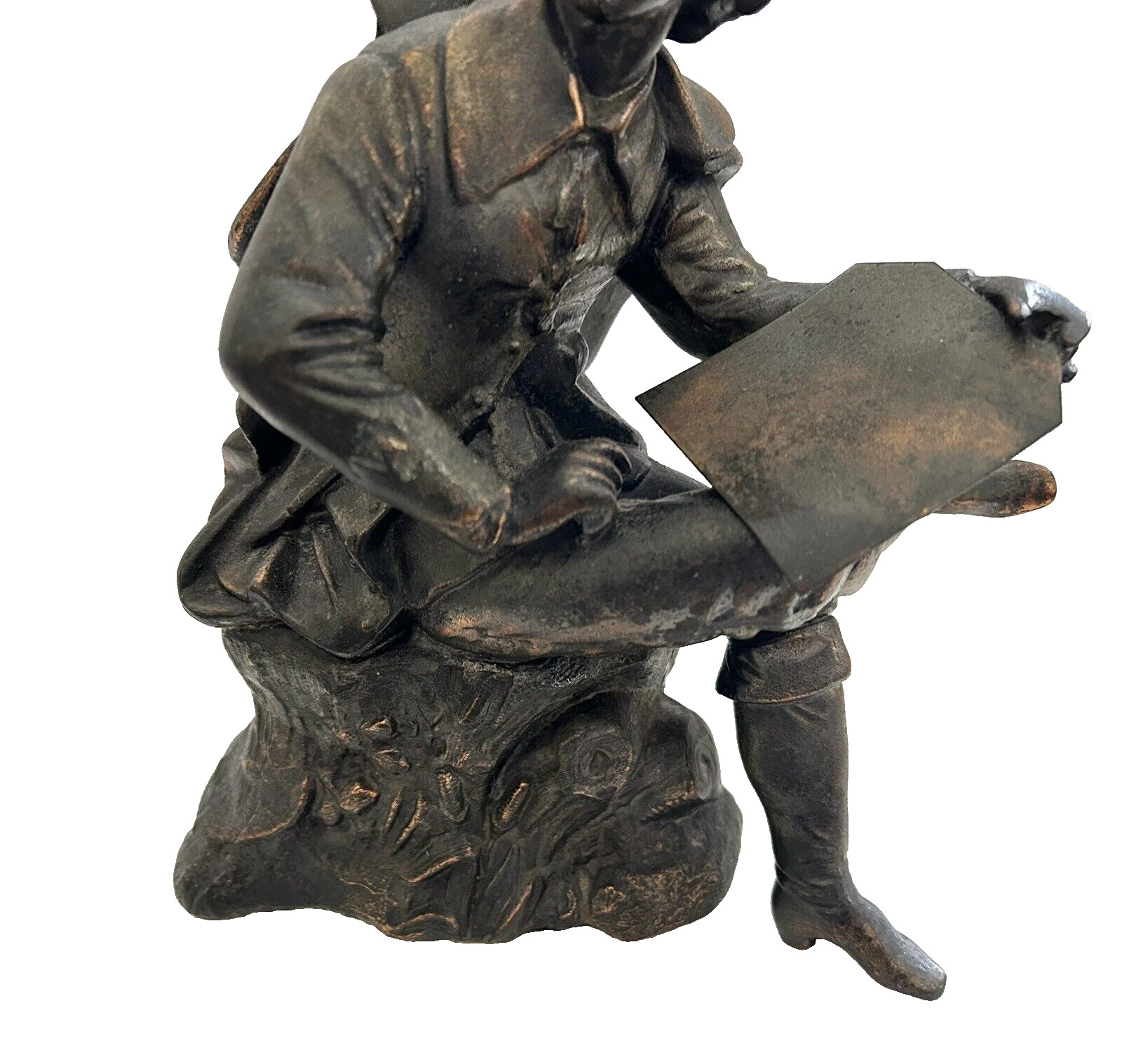 1800's Bronze Frontiersman Statue - Excellent Quality