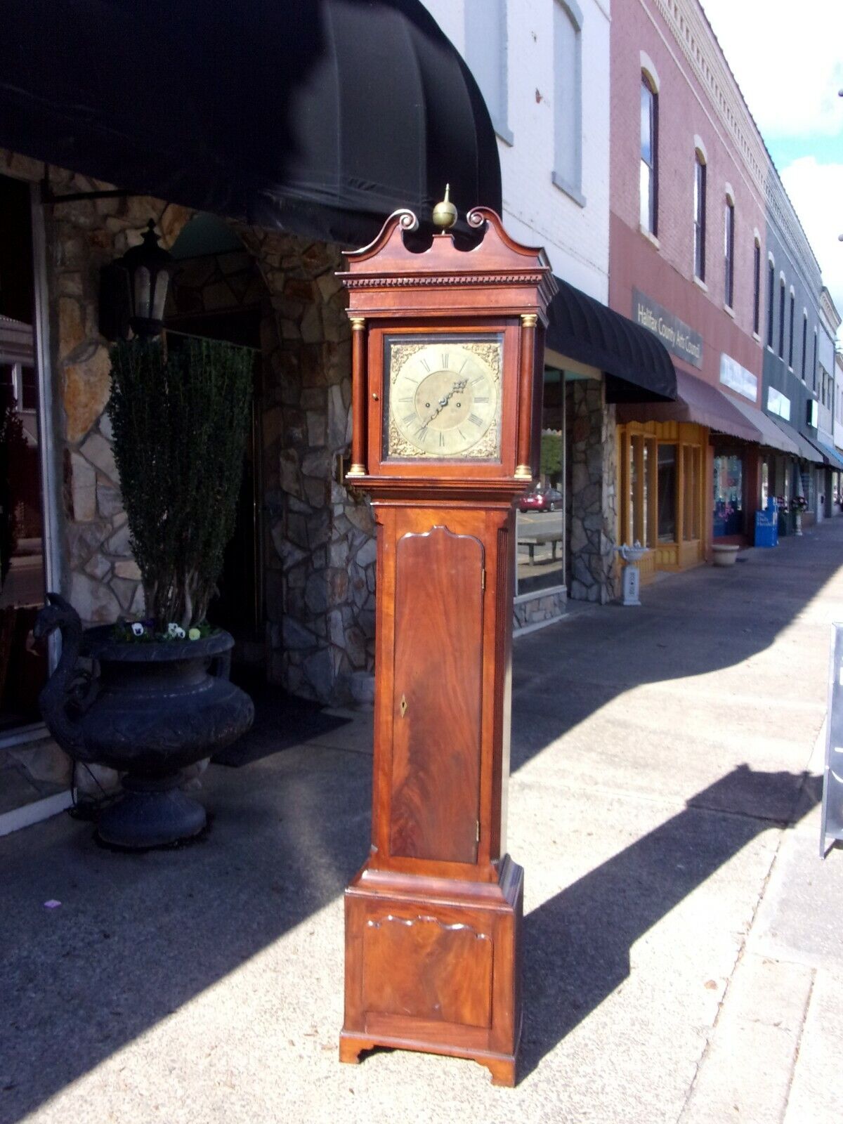 18th Century English Mahogany Tall Case Clock