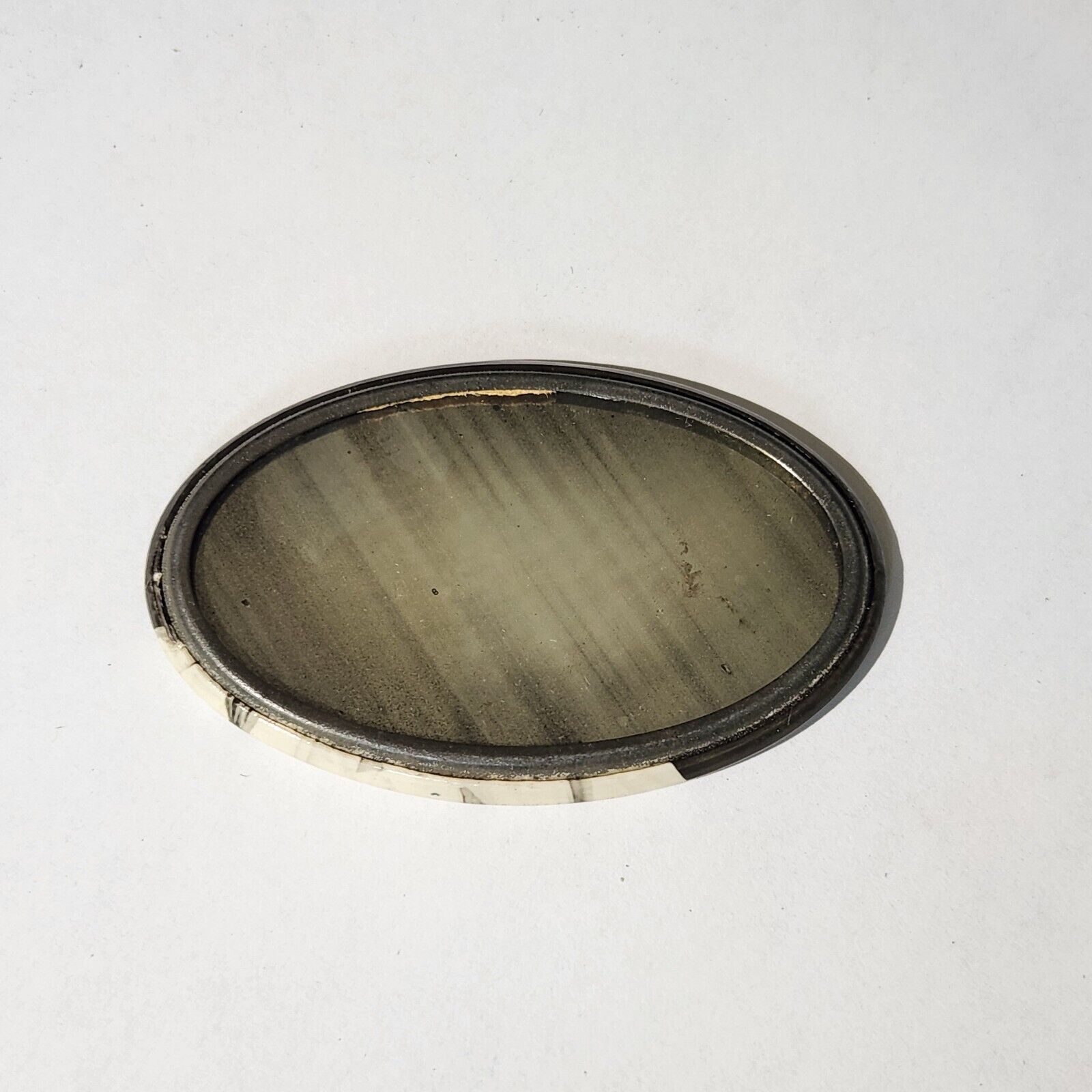 1900s Celluloid Oval Sailor Boys Bros Mirror Keepsake