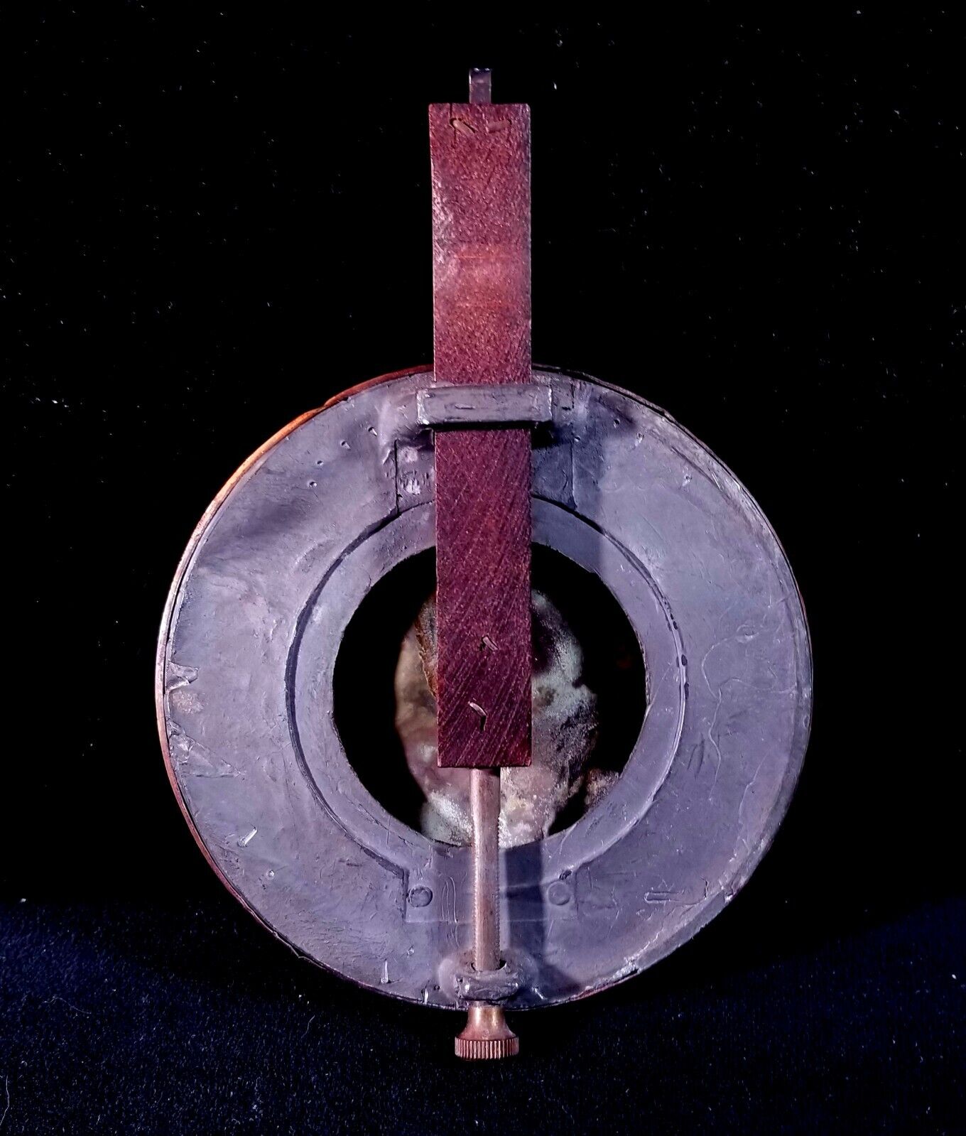 1800s E Ingraham Antique Banjo Clock with Pendulum