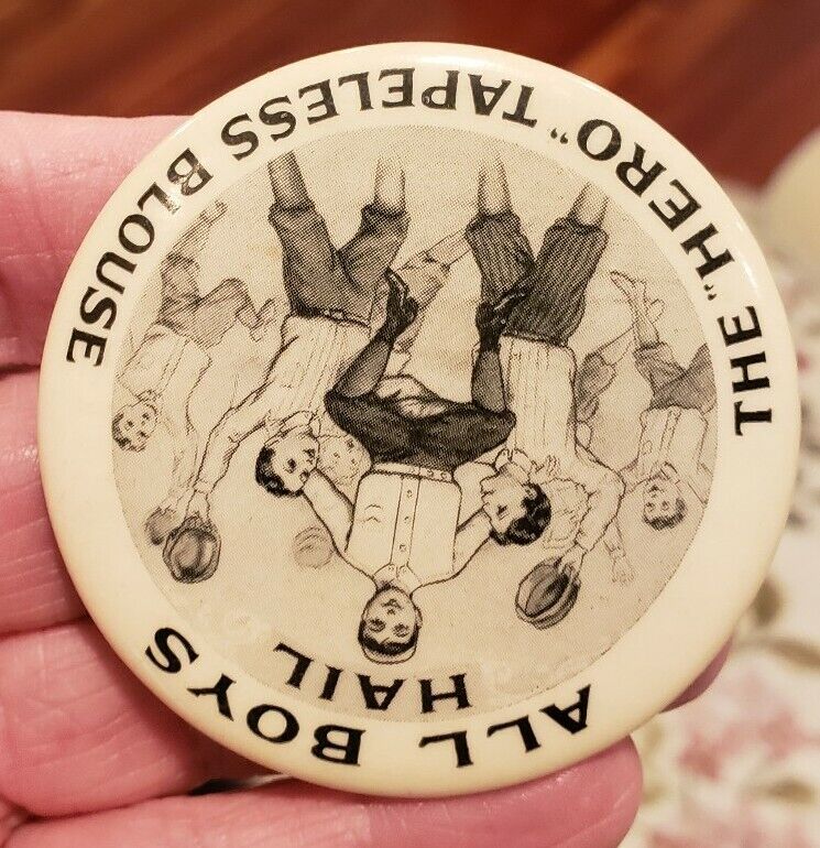 1900's "HERO" Tapeless Blouse Boys Pocket Mirror