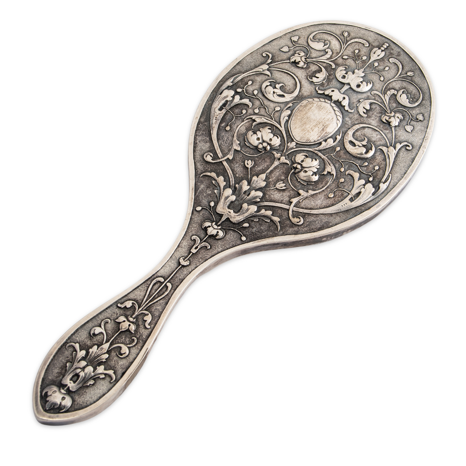 G. Accarisi Florence Italian Sterling Silver Hand Mirror