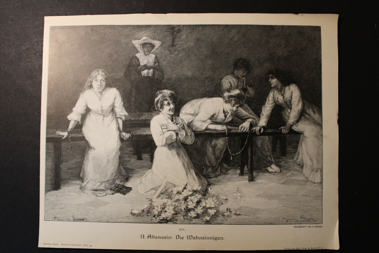 1800's Vintage Art Prints book by N. Attanasio