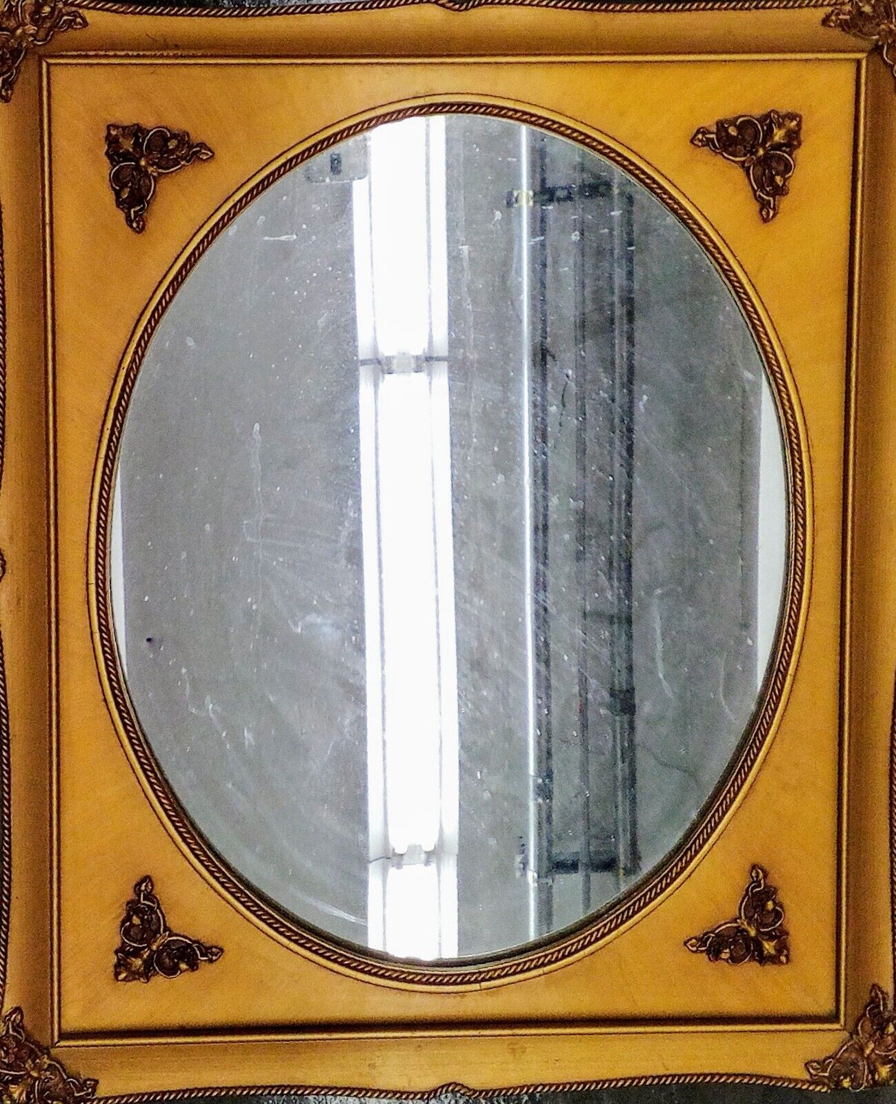 Antique French Giltwood Louis Reign Mirror 18th Century