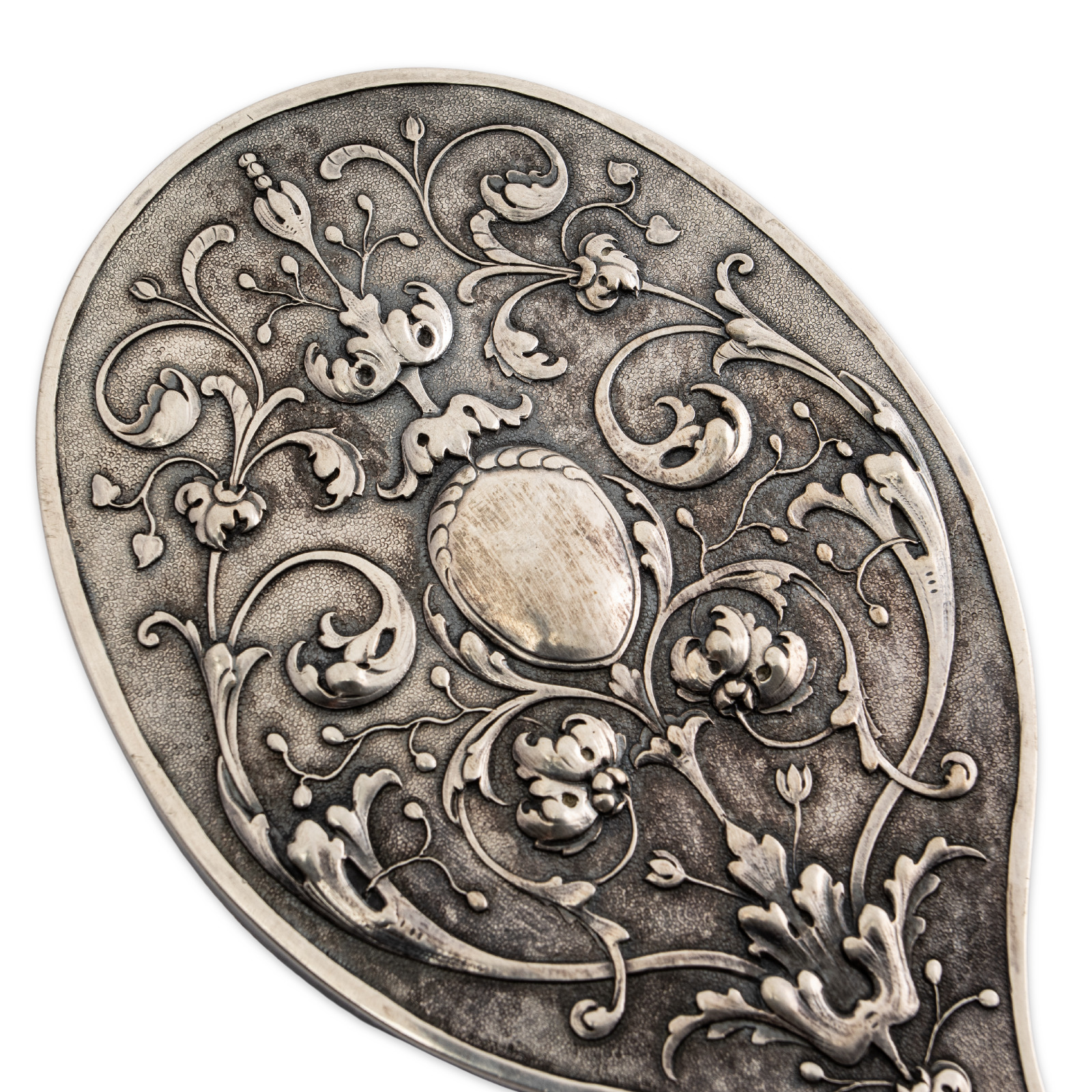 G. Accarisi Florence Italian Sterling Silver Hand Mirror