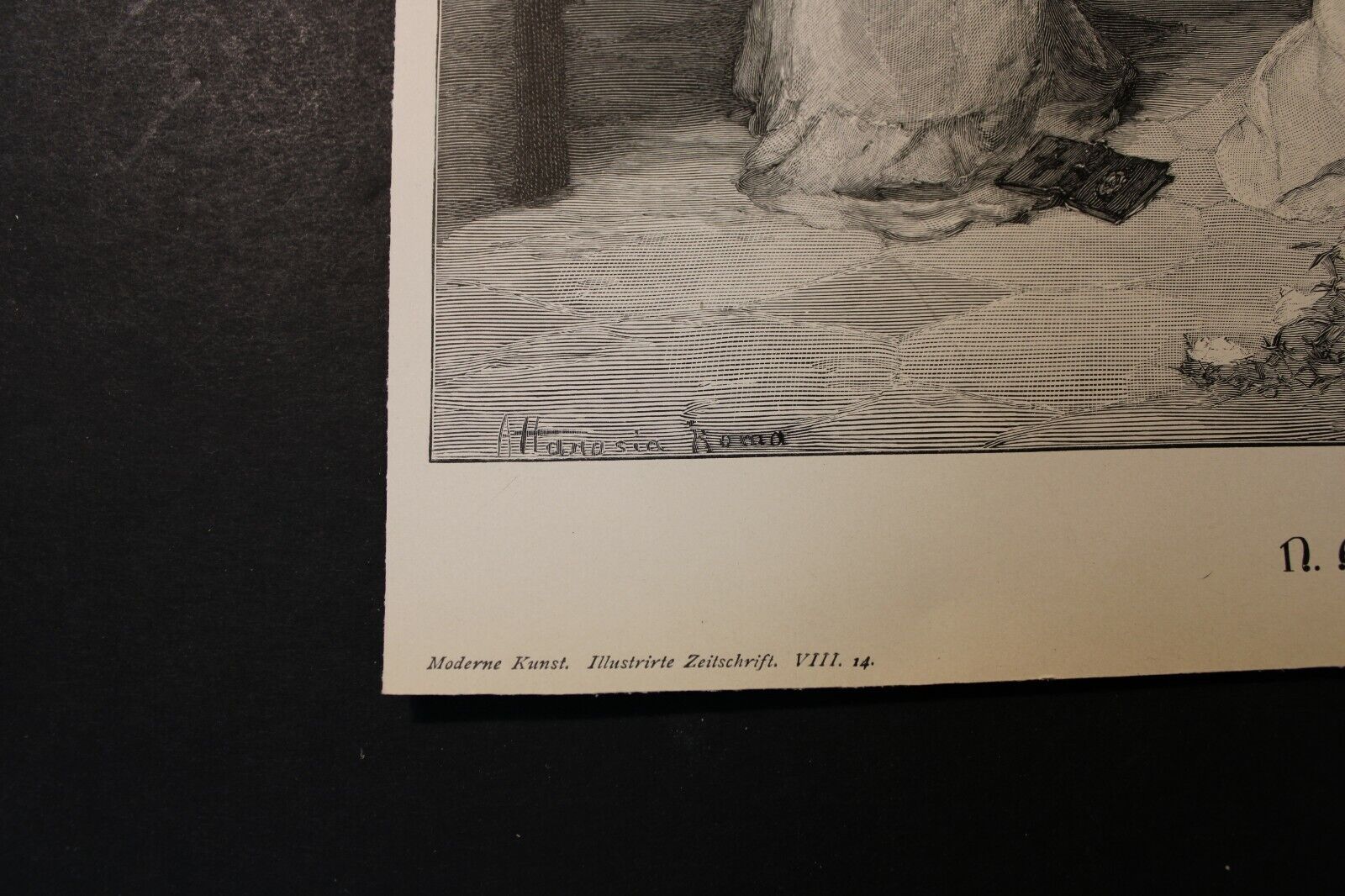 1800's Vintage Art Prints book by N. Attanasio