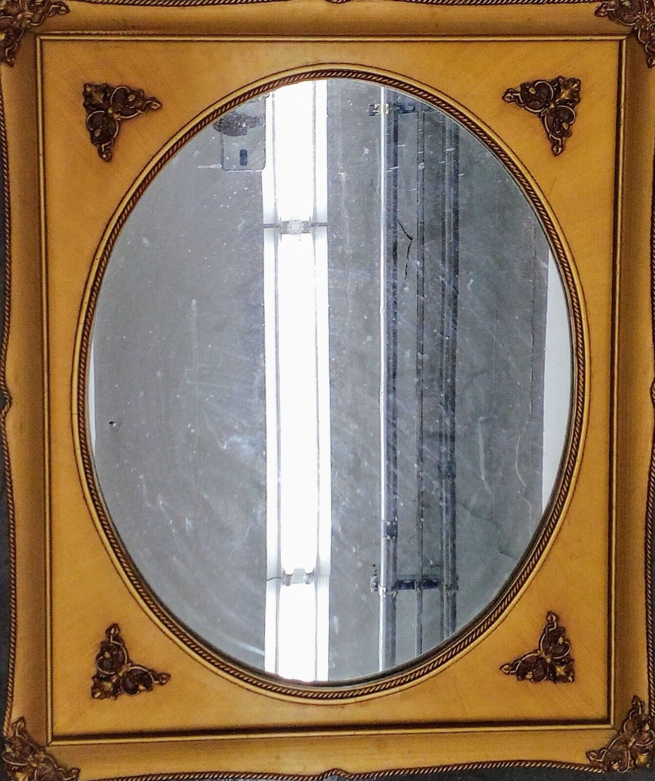 Antique French Giltwood Louis Reign Mirror 18th Century