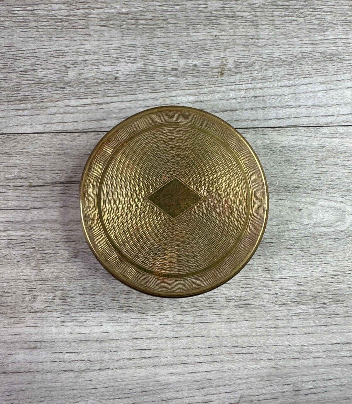 Antique Compact Makeup GLO-D OR Conde Perfumer Paris