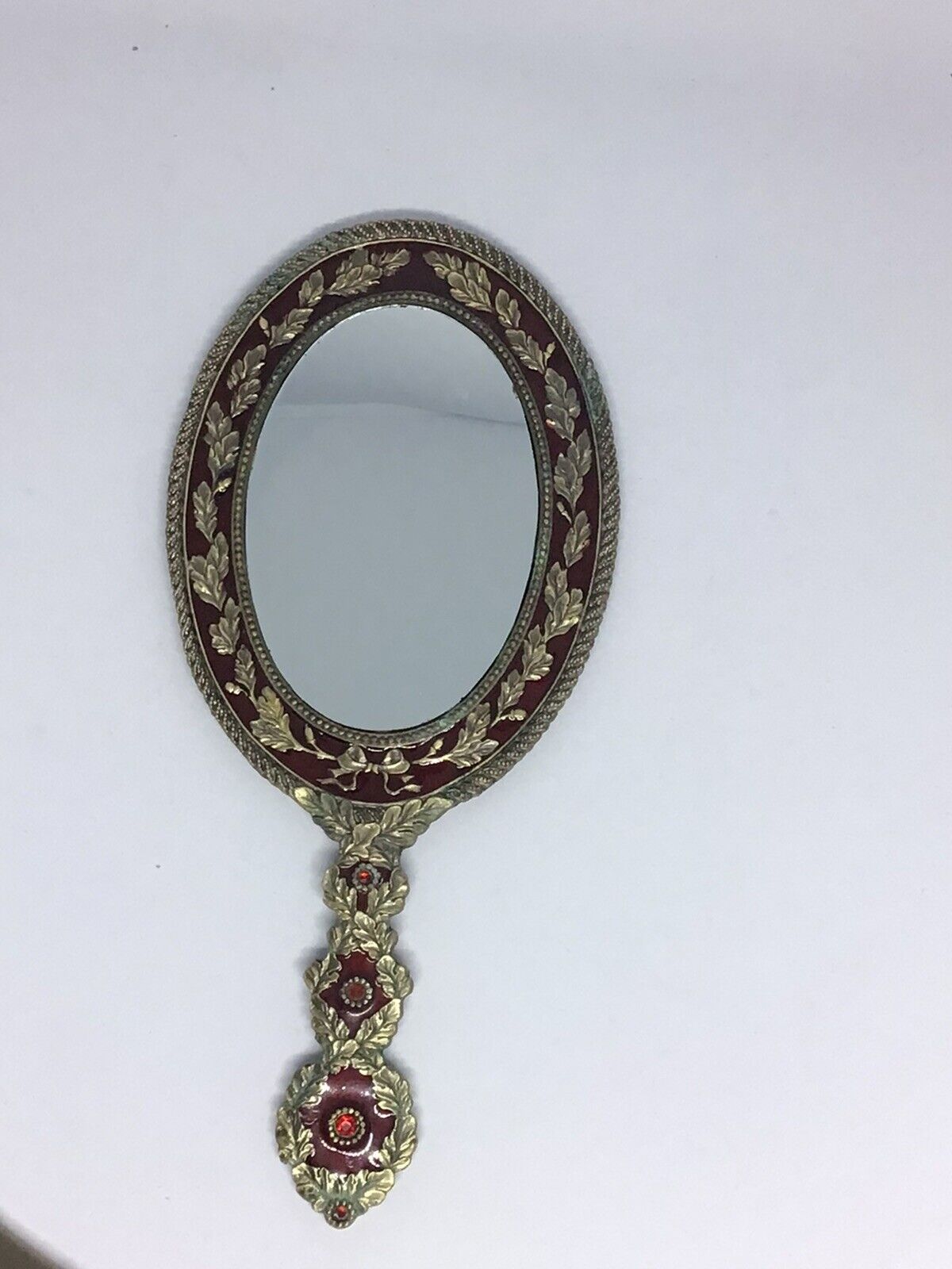 Antique Ornate Vanity Mirror from the Late 1800s