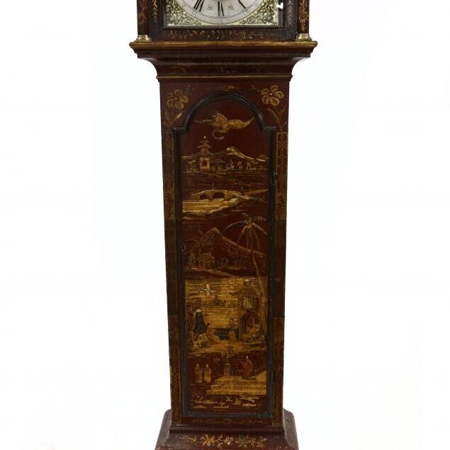 18th Century Chinoiserie Tall Case Clock - William Westbrook