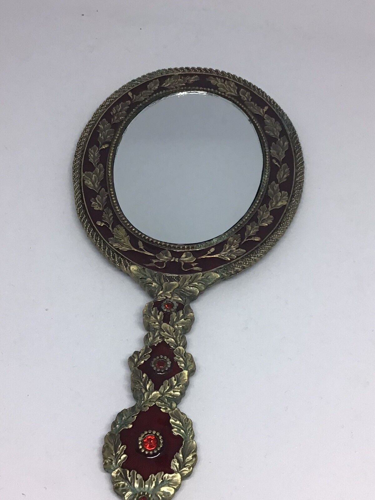 Antique Ornate Vanity Mirror from the Late 1800s