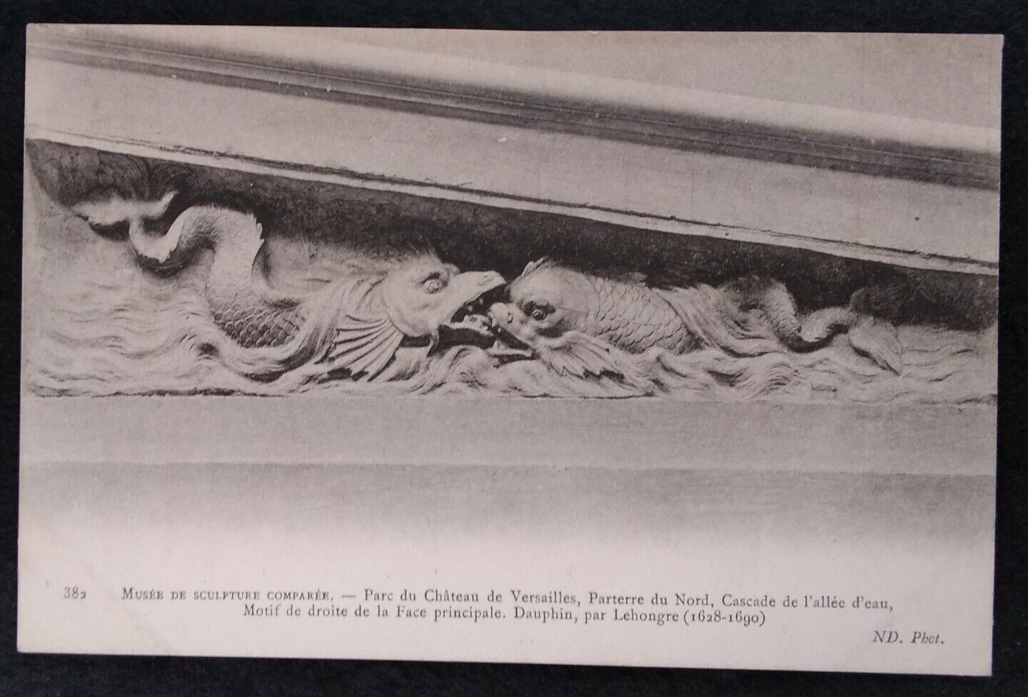 Rare France Antique Postcard Early 1900s Paris Sculpture