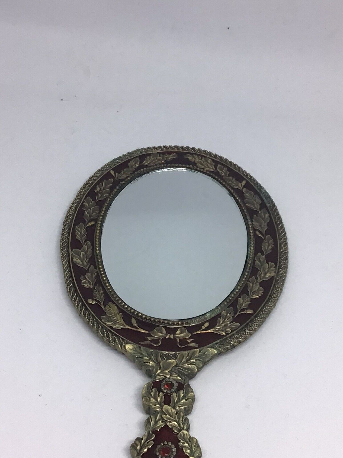 Antique Ornate Vanity Mirror from the Late 1800s