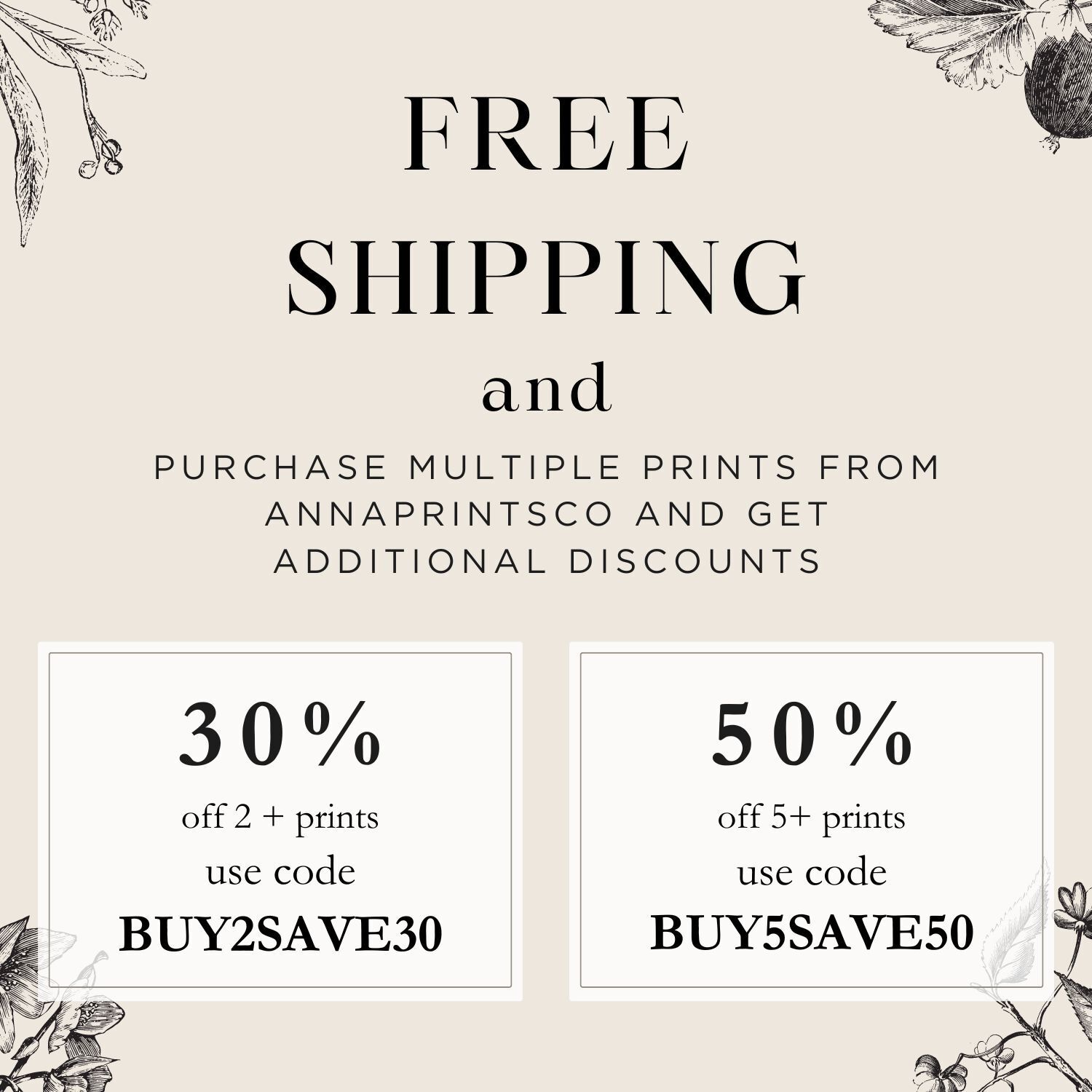 1700s Butterflies Drawing on Fine Art Paper Print