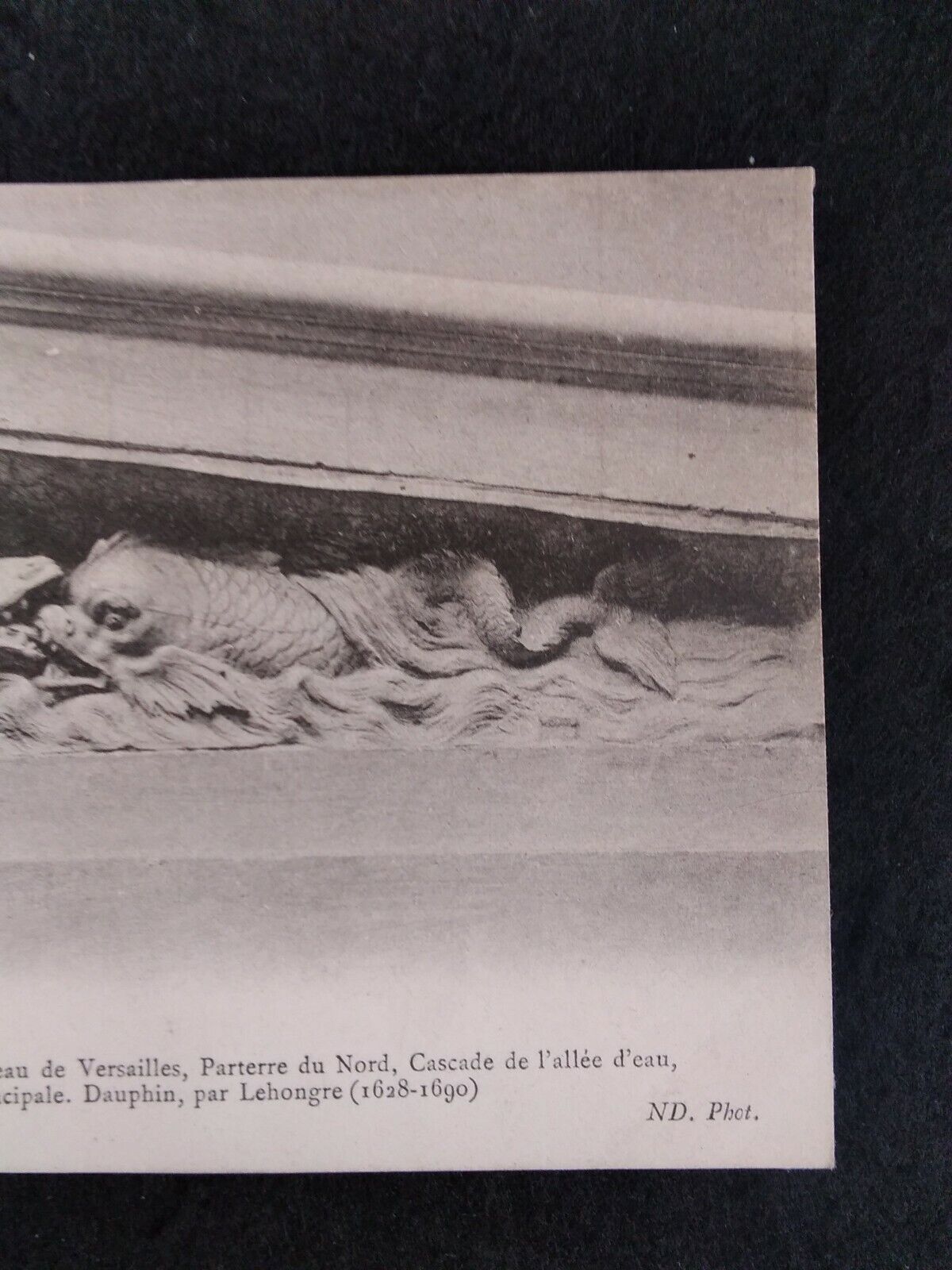 Rare France Antique Postcard Early 1900s Paris Sculpture