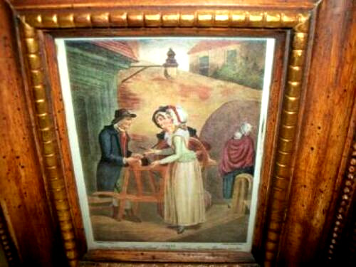 Set of 4 Vintage Cries of London Engravings