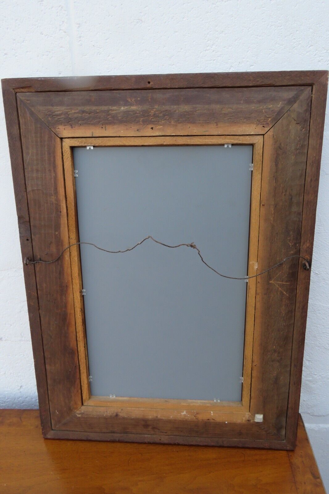 Empire Flame Mahogany Vanity Bathroom Mirror - Late 1800s