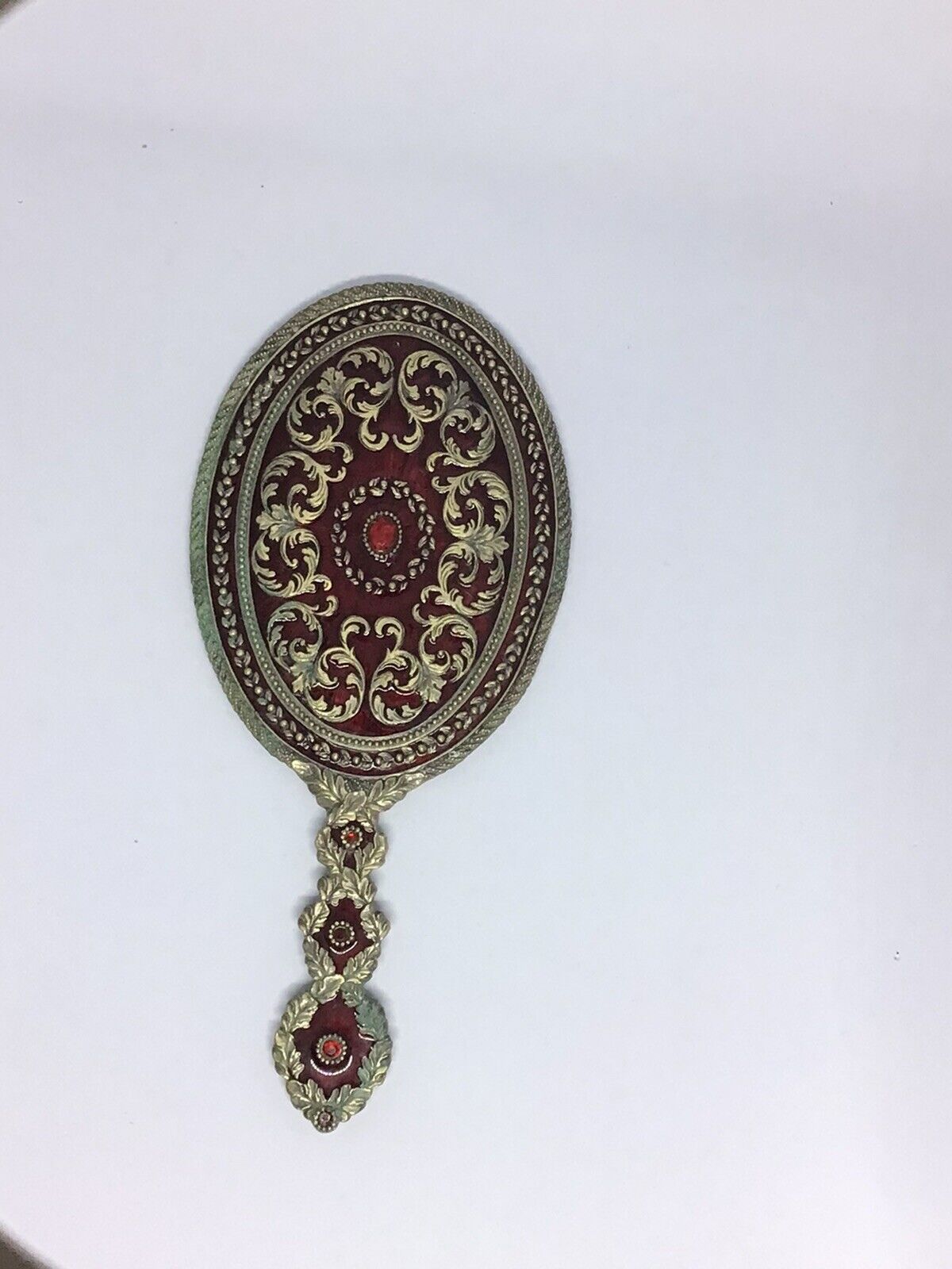 Antique Ornate Vanity Mirror from the Late 1800s