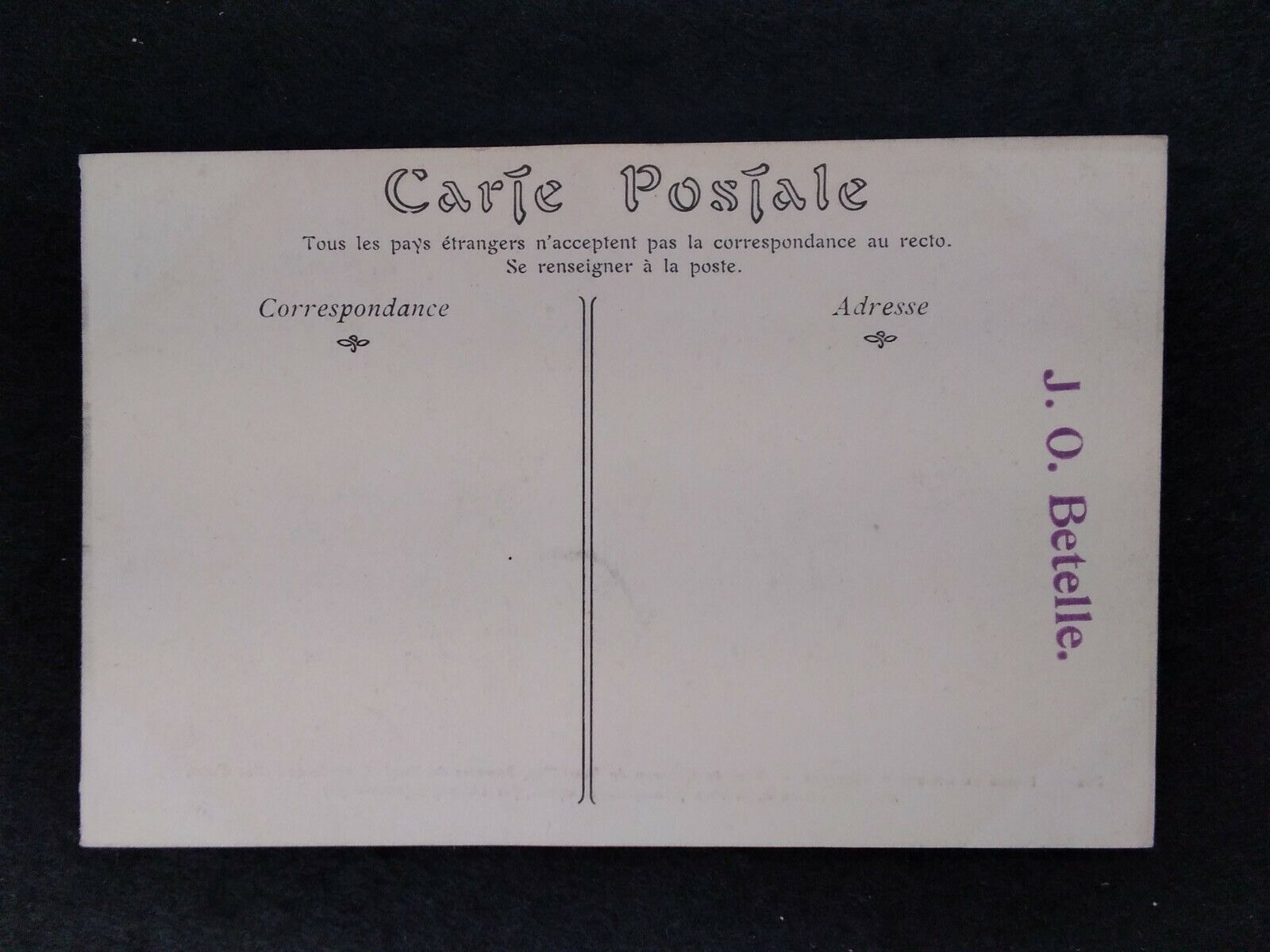 Rare France Antique Postcard Early 1900s Paris Sculpture