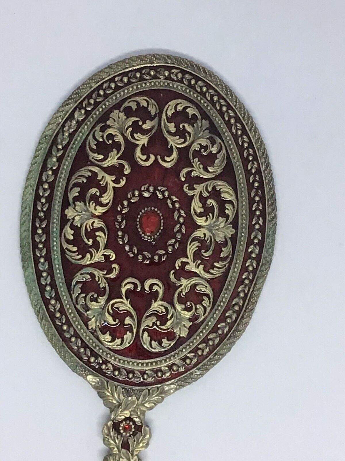 Antique Ornate Vanity Mirror from the Late 1800s
