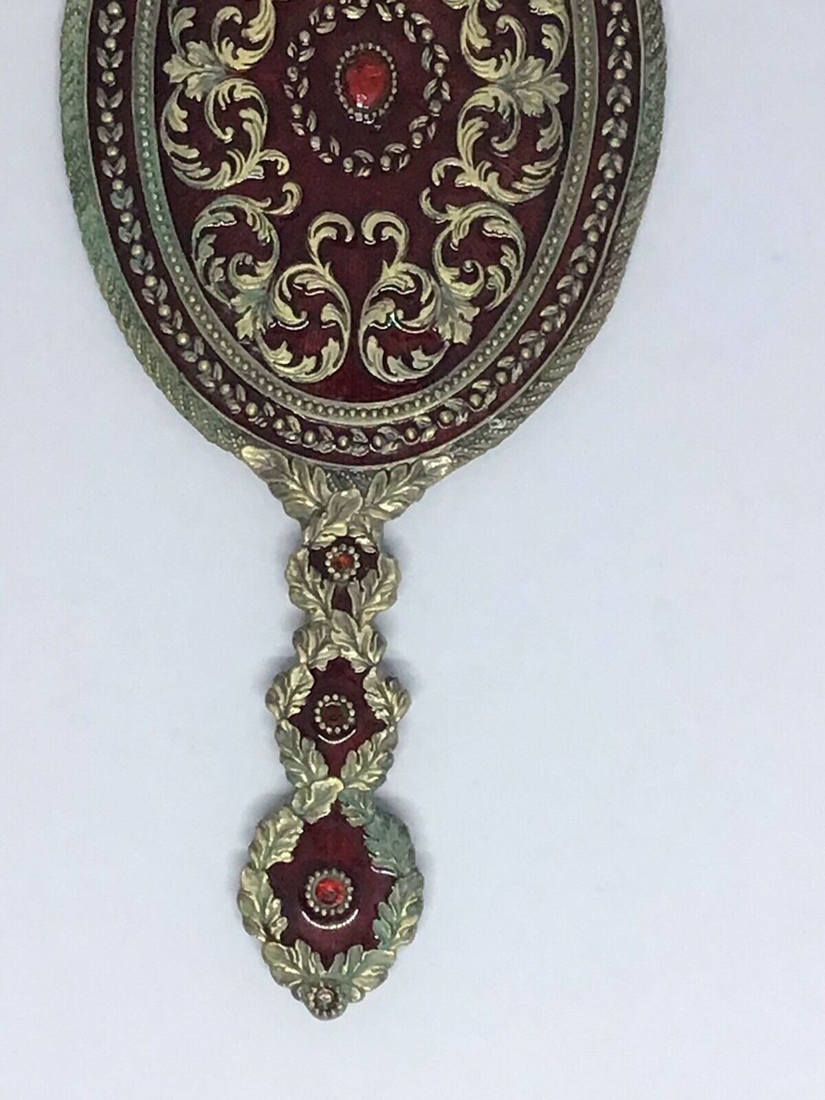 Antique Ornate Vanity Mirror from the Late 1800s