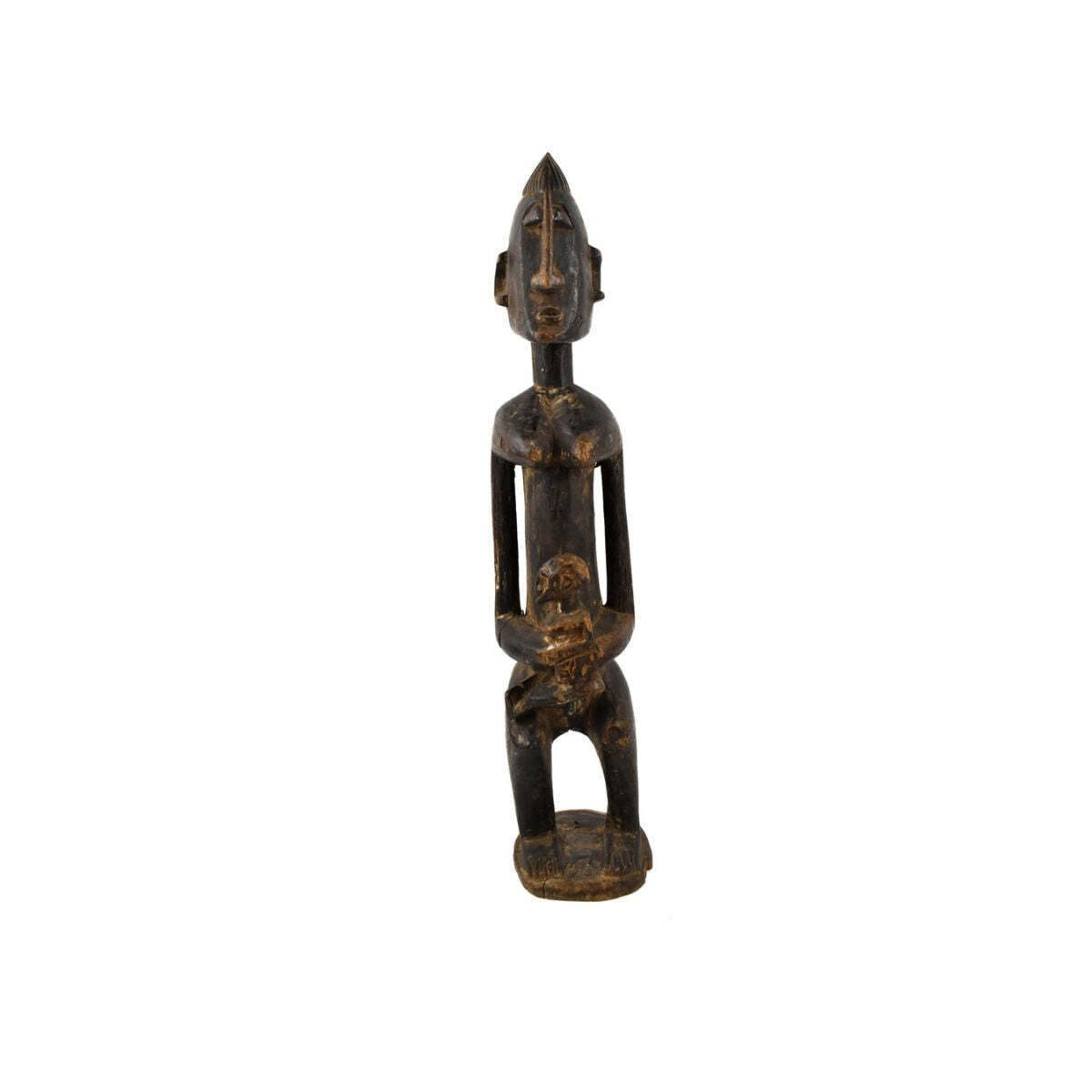 African Bamana Maternity Figure from Mali Art