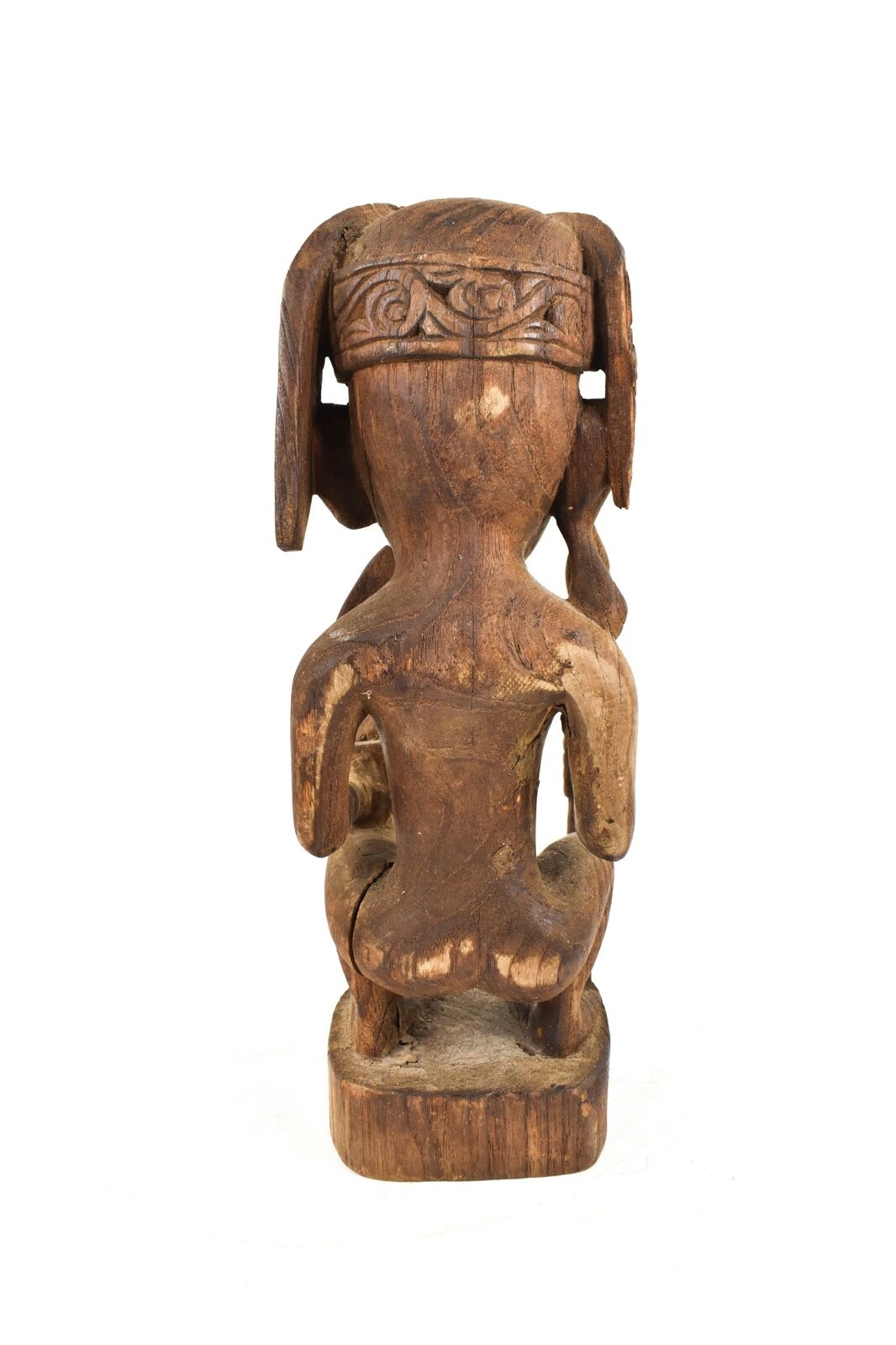 Bobo Wood Male Warrior Figure from Mali