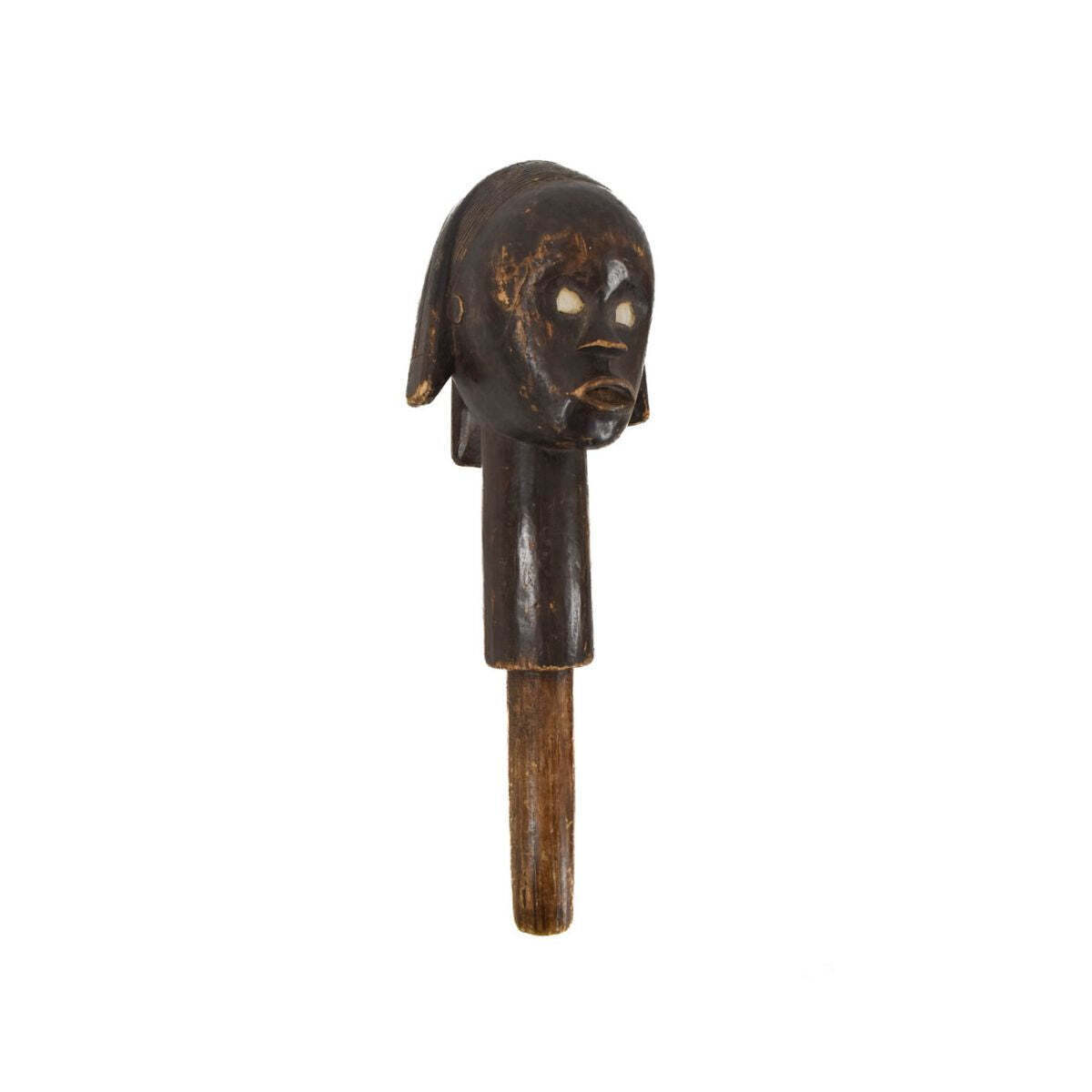 Gabon Fang Reliquary Head Artifact - Antiques Ecommerce