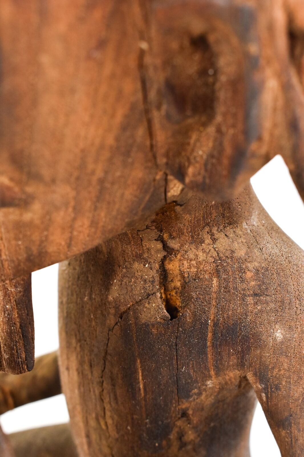 Bobo Wood Male Warrior Figure from Mali