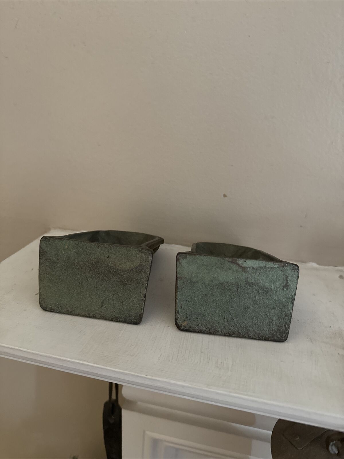 Ornate Cast Iron OWL Bookends from the Early 1900s