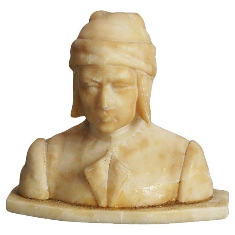 Italian Neoclassical Alabaster Bust - C1900