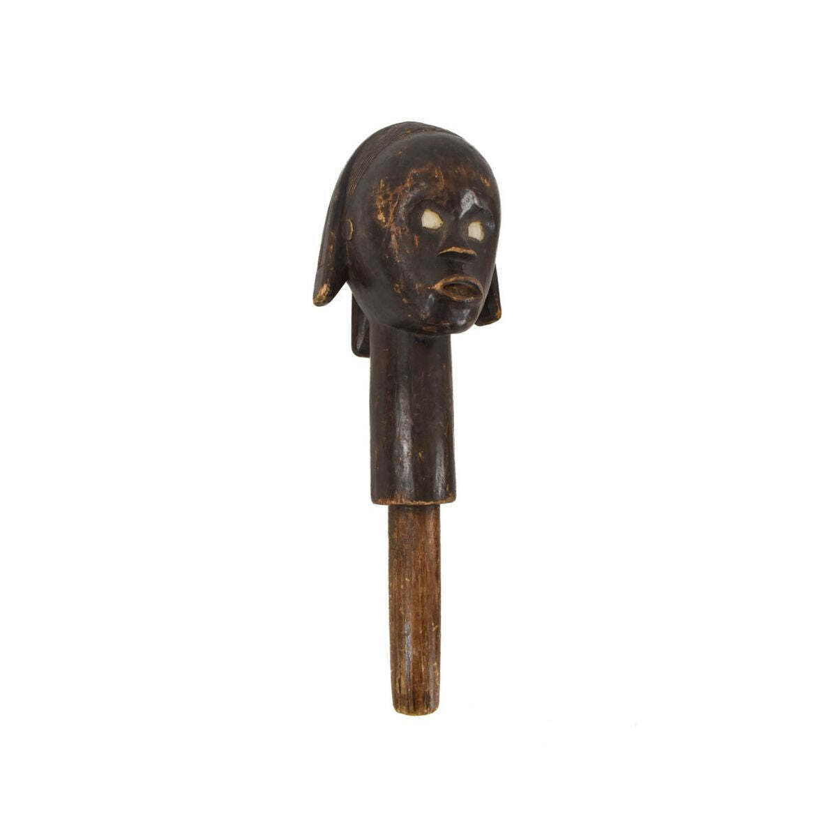 Gabon Fang Reliquary Head Artifact - Antiques Ecommerce