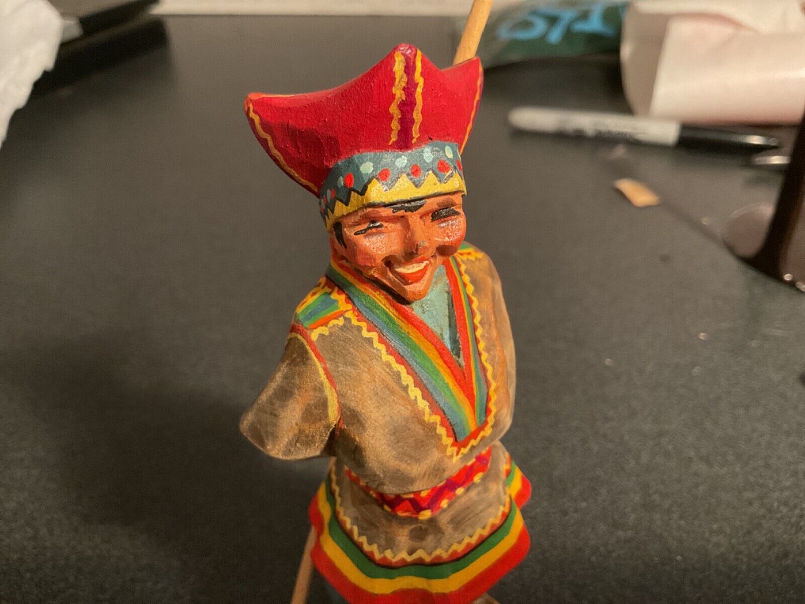 Antique Sami sculpture by Torborg Lindberg-Karlsson