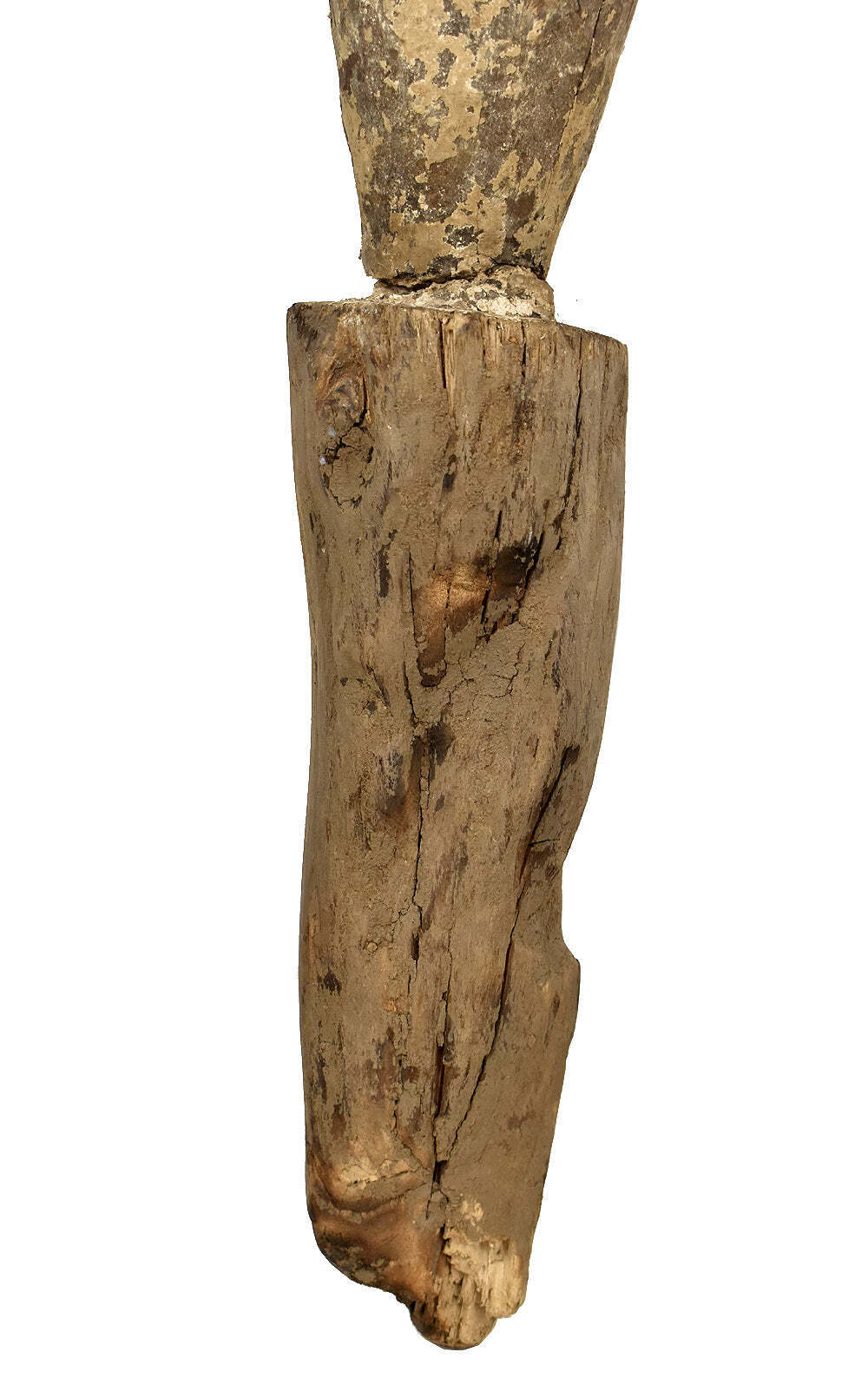 Lega Bwami Society Figural Post from Congo