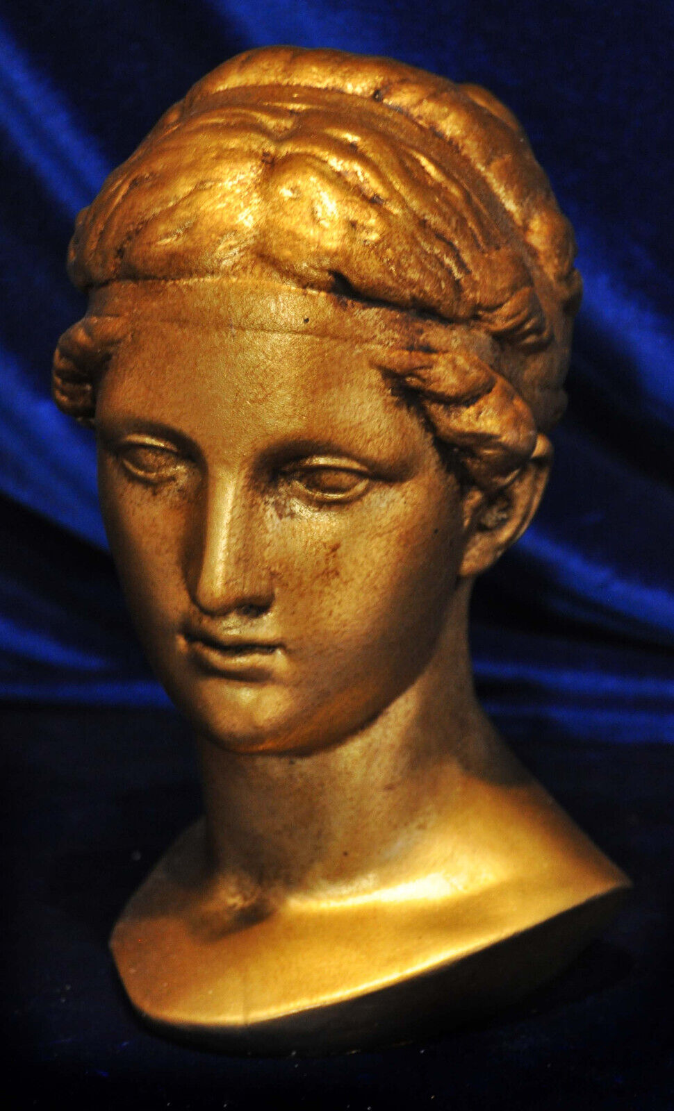 Neoclassical Goddess Bust Sculpture Greek Roman Italy Art