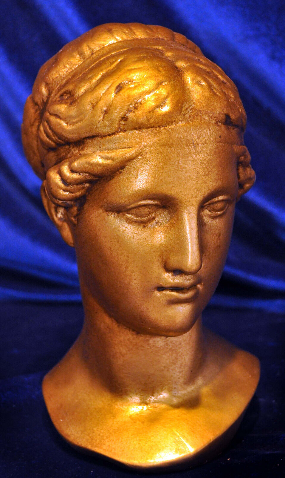 Neoclassical Goddess Bust Sculpture Greek Roman Italy Art