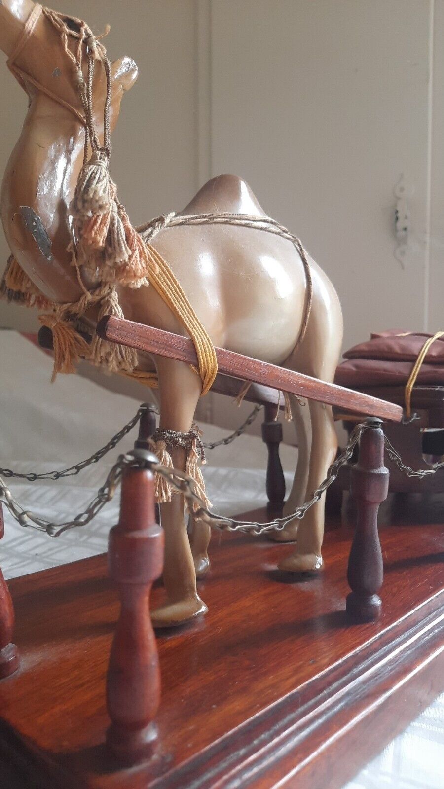 Rare Antique Camel Pulling Cart 1900s Vintageicolon