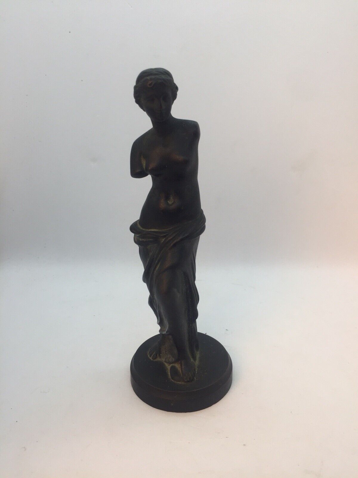 Antique Bronze Woman Statue from Austria, Circa 1900