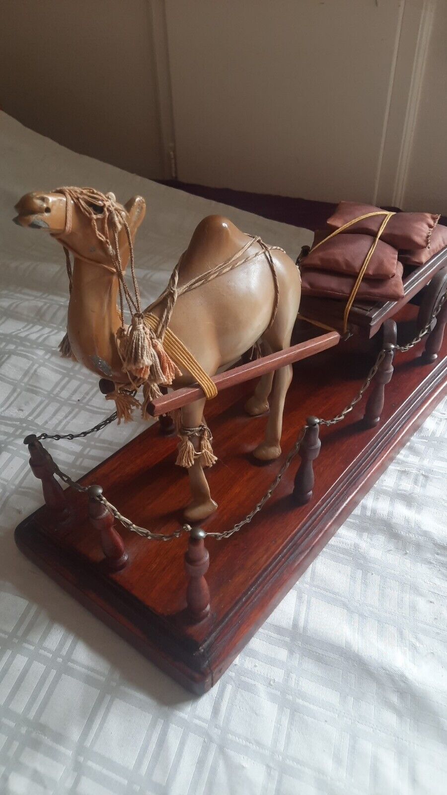 Rare Antique Camel Pulling Cart 1900s Vintageicolon