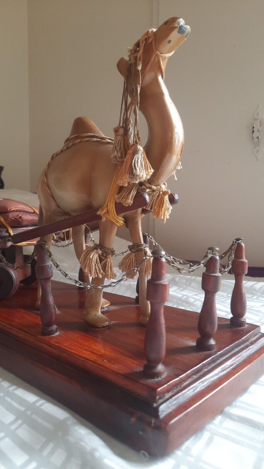 Rare Antique Camel Pulling Cart 1900s Vintageicolon