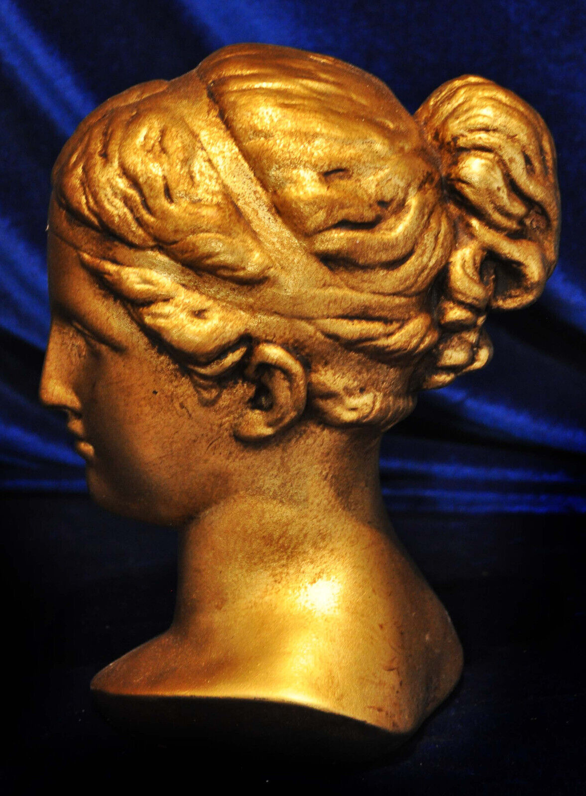 Neoclassical Goddess Bust Sculpture Greek Roman Italy Art