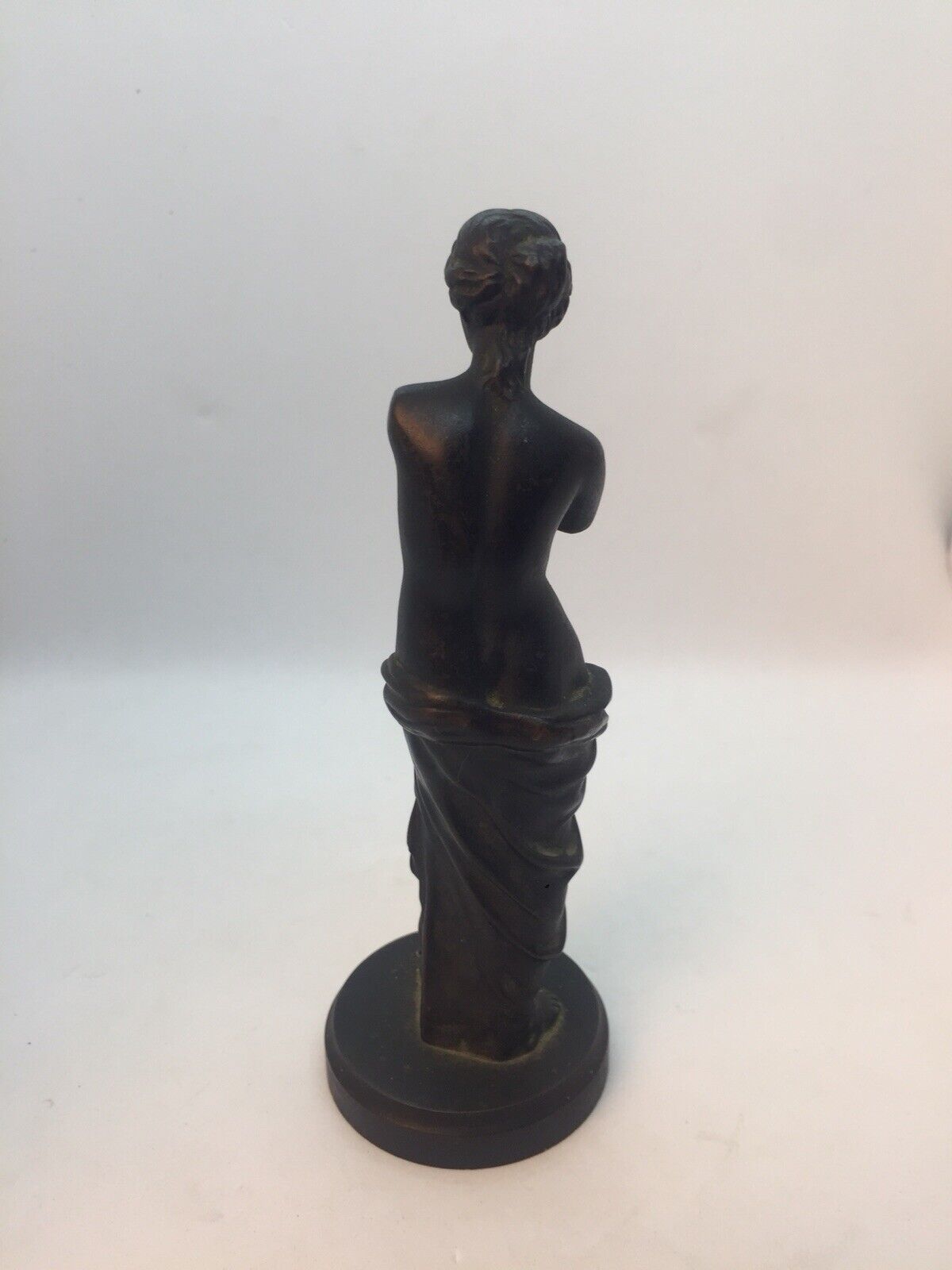 Antique Bronze Woman Statue from Austria, Circa 1900